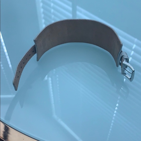 Juicy Couture Leather Velour Quartz Cuff Watch - Picture 5 of 5